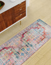 Zahara Oasis Collection Area Rug - Sahara Runner Multi  lifestyle 176