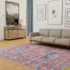 Zahara Oasis Collection Area Rug -  Rabat Rectangle Yellow Pink  lifestyle 30
