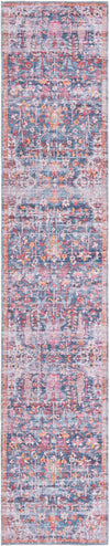 Zahara Oasis Collection Area Rug -  Nador Runner Navy Blue  lifestyle 59
