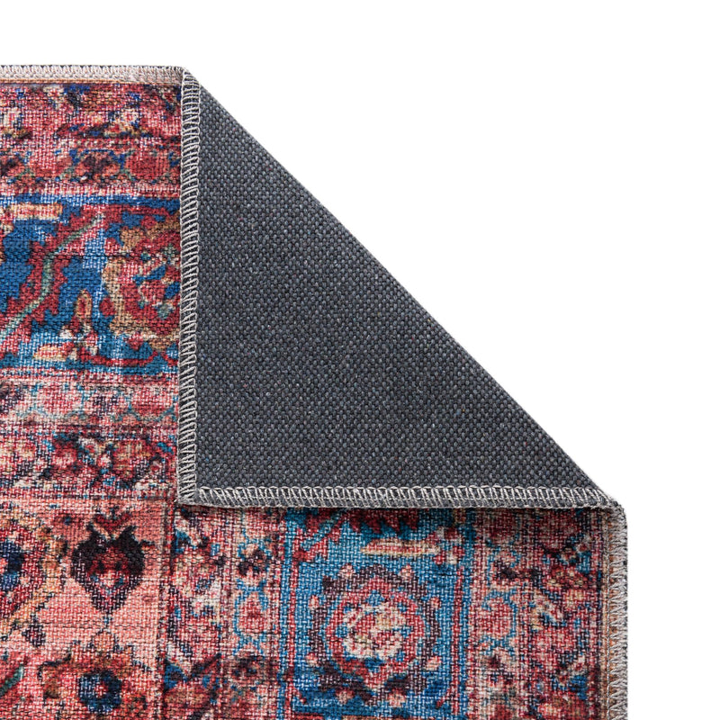 Zahara Oasis Collection Area Rug -  Meknes Rectangle Antique Pink  lifestyle 13