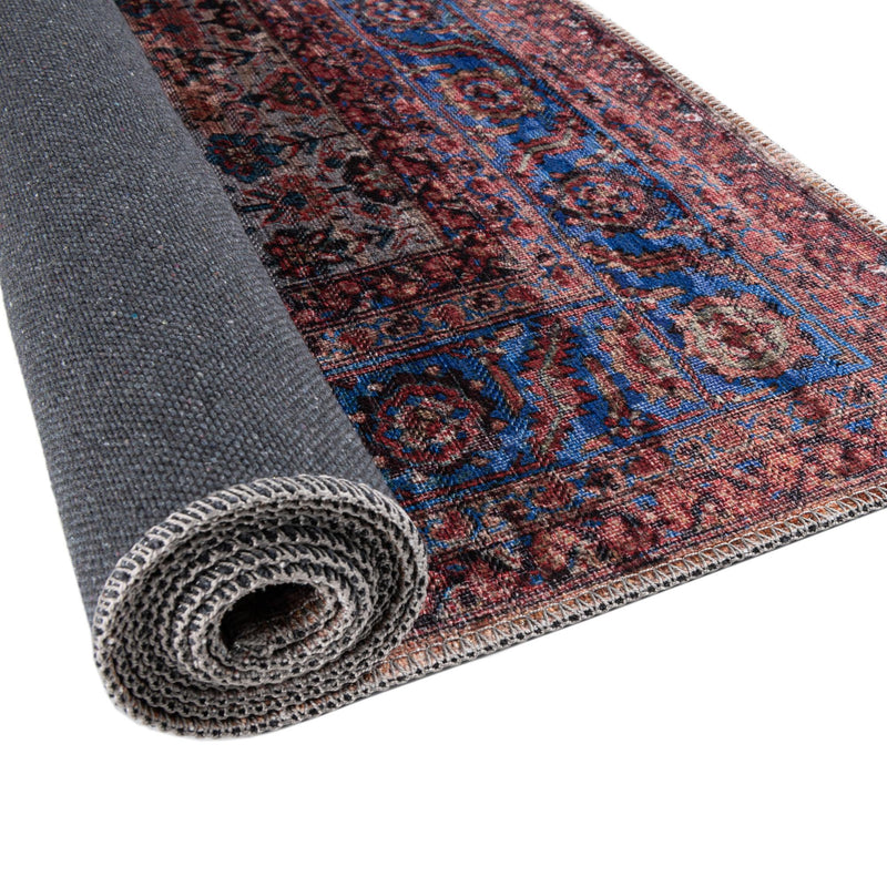 Zahara Oasis Collection Area Rug -  Meknes Rectangle Antique Pink  lifestyle 16