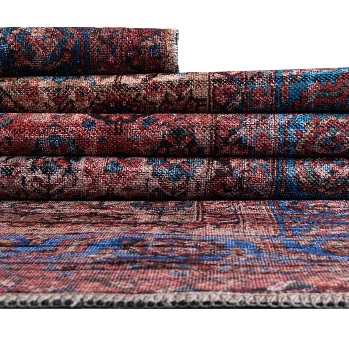Zahara Oasis Collection Area Rug -  Meknes Rectangle Antique Pink  lifestyle 18