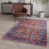 Zahara Oasis Collection Area Rug -  Meknes Rectangle Antique Pink  lifestyle 26