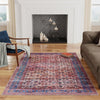 Zahara Oasis Collection Area Rug -  Meknes Rectangle Antique Pink  lifestyle 32