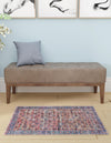Zahara Oasis Collection Area Rug -  Meknes Rectangle Antique Pink  lifestyle 23