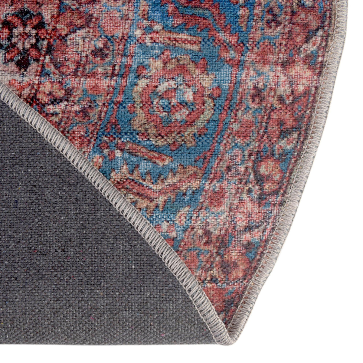 Zahara Oasis Collection Area Rug -  Meknes Oval Antique Pink  lifestyle 65