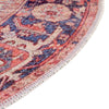 Zahara Oasis Collection Area Rug -  Essaouira Oval Rust Red  lifestyle 57