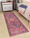 Zahara Oasis Collection Area Rug -  Essaouira Runner Rust Red  lifestyle 43