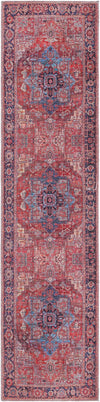 Zahara Oasis Collection Area Rug -  Essaouira Runner Rust Red  lifestyle 59
