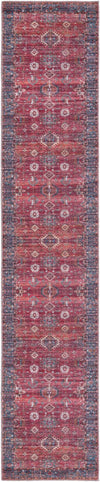 Zahara Oasis Collection Area Rug -  Ouarzazate Runner Antique Red  lifestyle 38