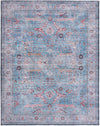 Zahara Oasis Collection Area Rug -  Marrakech Rectangle Blue Main