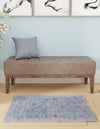 Zahara Oasis Collection Area Rug -  Marrakech Rectangle Blue  lifestyle 7