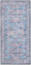 Zahara Oasis Collection Area Rug -  Marrakech Runner Blue  lifestyle 37