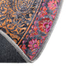Aurora Waves Collection Area Rug -  Seljalandsfoss Round Pink  lifestyle 36