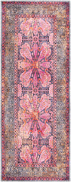 Aurora Waves Collection Area Rug -  Seljalandsfoss Runner Pink  lifestyle 16