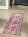 Aurora Waves Collection Area Rug -  Seljalandsfoss Runner Pink  lifestyle 19