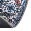 Aurora Waves Collection Area Rug -  Svalbard Round Black  lifestyle 36