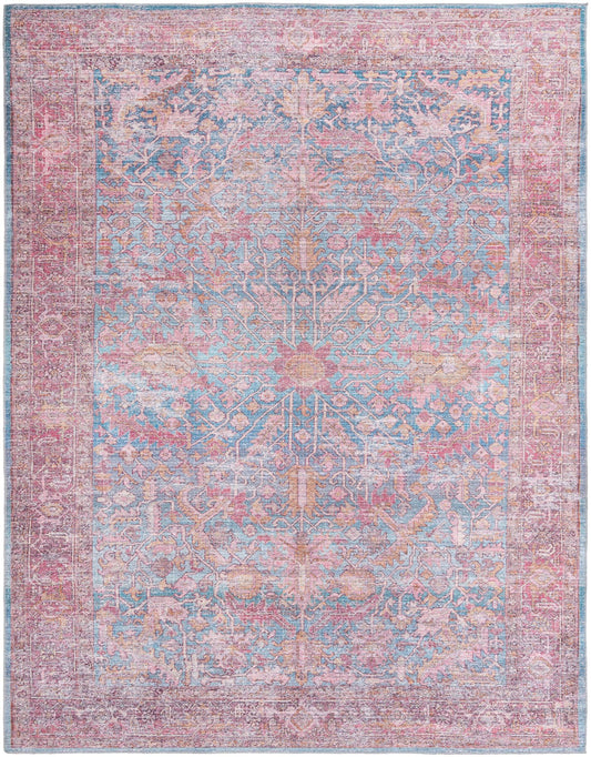 Aurora Waves Collection Area Rug -  Nordlys Rectangle Antique Blue Main
