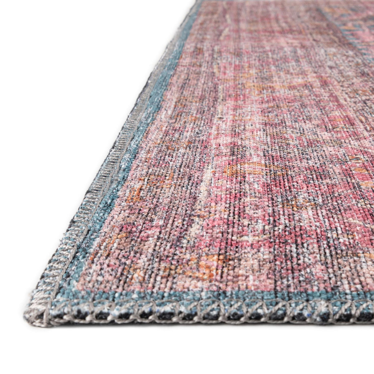 Aurora Waves Collection Area Rug -  Nordlys Rectangle Antique Blue  lifestyle 6