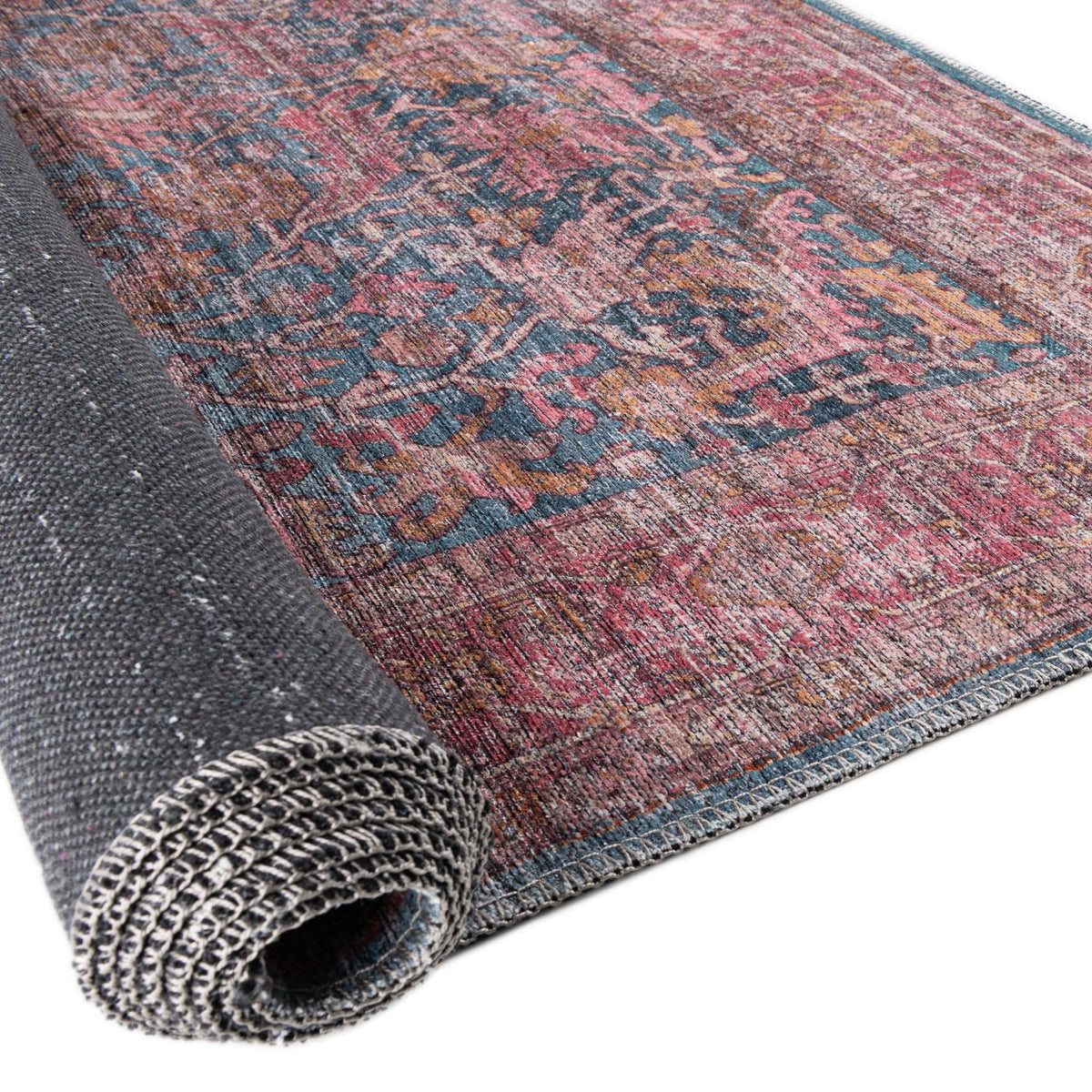Aurora Waves Collection Area Rug -  Nordlys Rectangle Antique Blue  lifestyle 11