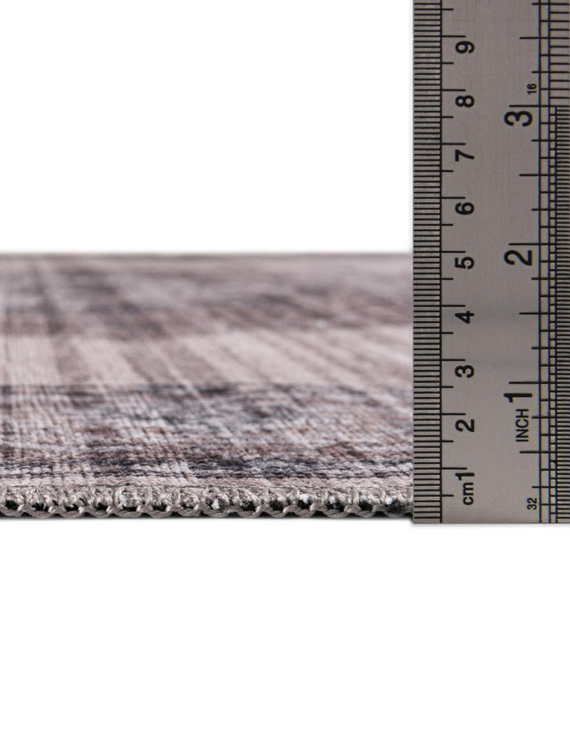 Aurora Waves Collection Area Rug -  Tromso Rectangle Ivory and Gray  lifestyle 4