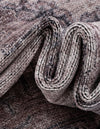 Aurora Waves Collection Area Rug -  Tromso Rectangle Ivory and Gray  lifestyle 7