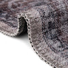 Aurora Waves Collection Area Rug -  Tromso Square Ivory and Gray  lifestyle 46