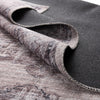 Aurora Waves Collection Area Rug -  Tromso Square Ivory and Gray  lifestyle 58