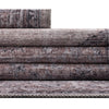 Aurora Waves Collection Area Rug -  Tromso Square Ivory and Gray  lifestyle 62