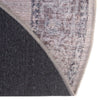 Aurora Waves Collection Area Rug -  Tromso Round Ivory and Gray  lifestyle 43