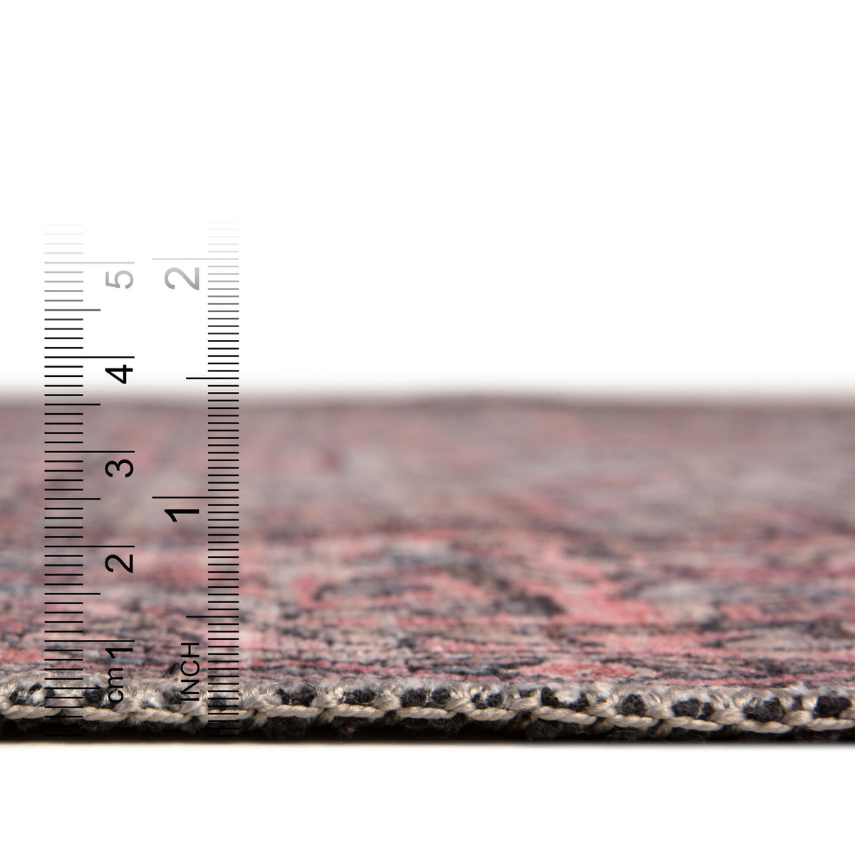 Aurora Waves Collection Area Rug -  Nuuk Rectangle Beige and pink  lifestyle 4