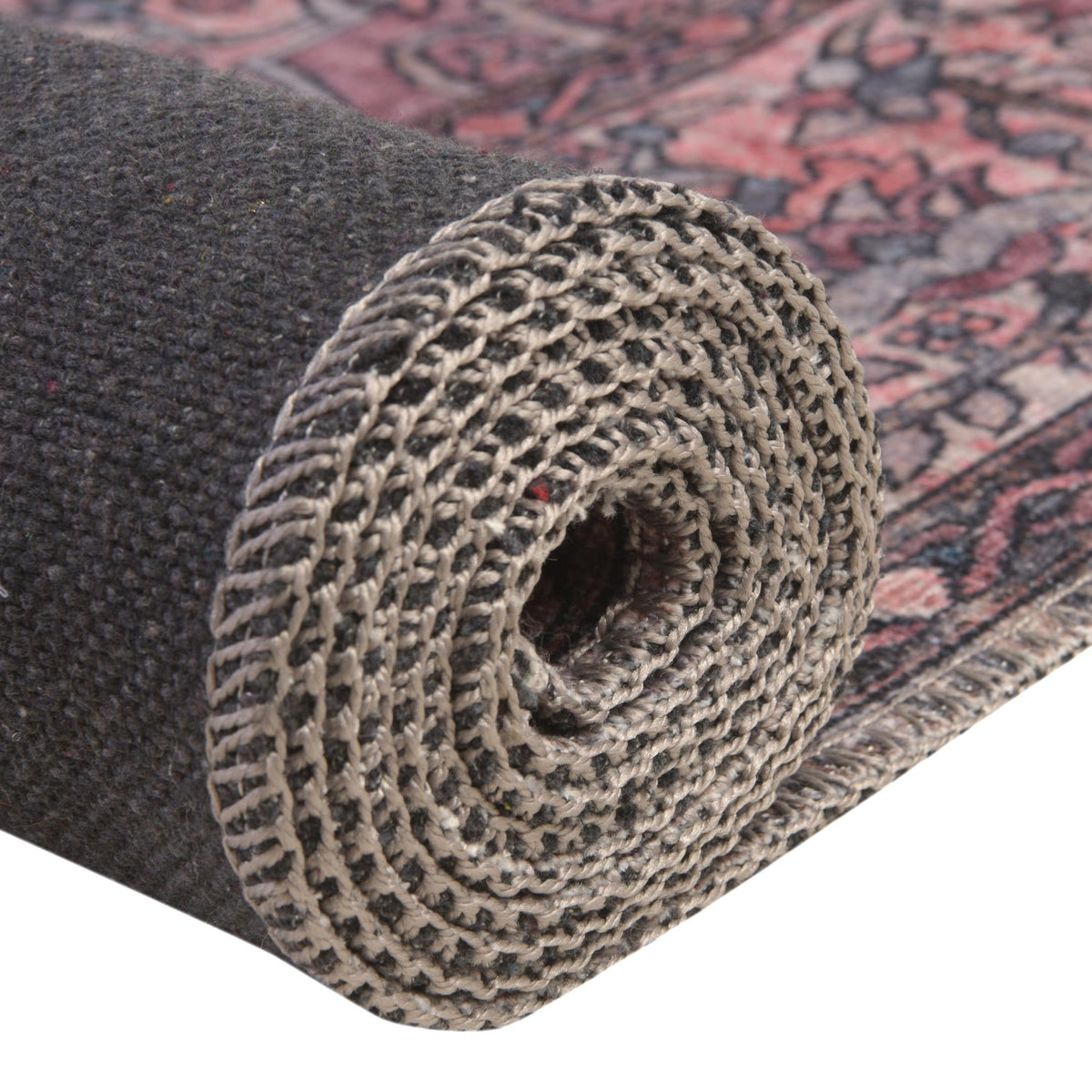Aurora Waves Collection Area Rug -  Nuuk Rectangle Beige and pink  lifestyle 11