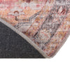 Aurora Waves Collection Area Rug -  Akureyri Round Apricot and pink  lifestyle 36