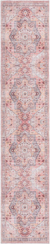 Maranta Collection Area Rug -  Akureyri Runner Apricot and pink  lifestyle 17