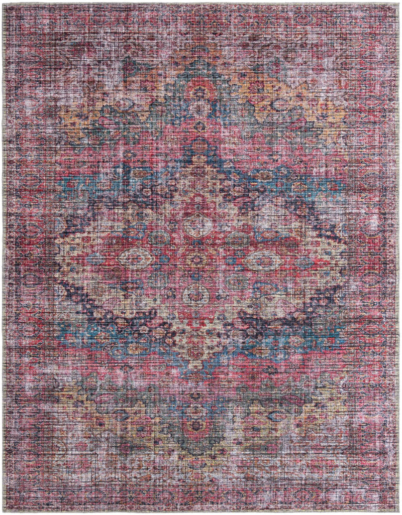 Aurora Waves Collection Area Rug -  Reykjavik Rectangle Multi Main