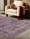 Aurora Waves Collection Area Rug -  Reykjavik Rectangle Multi  lifestyle 5