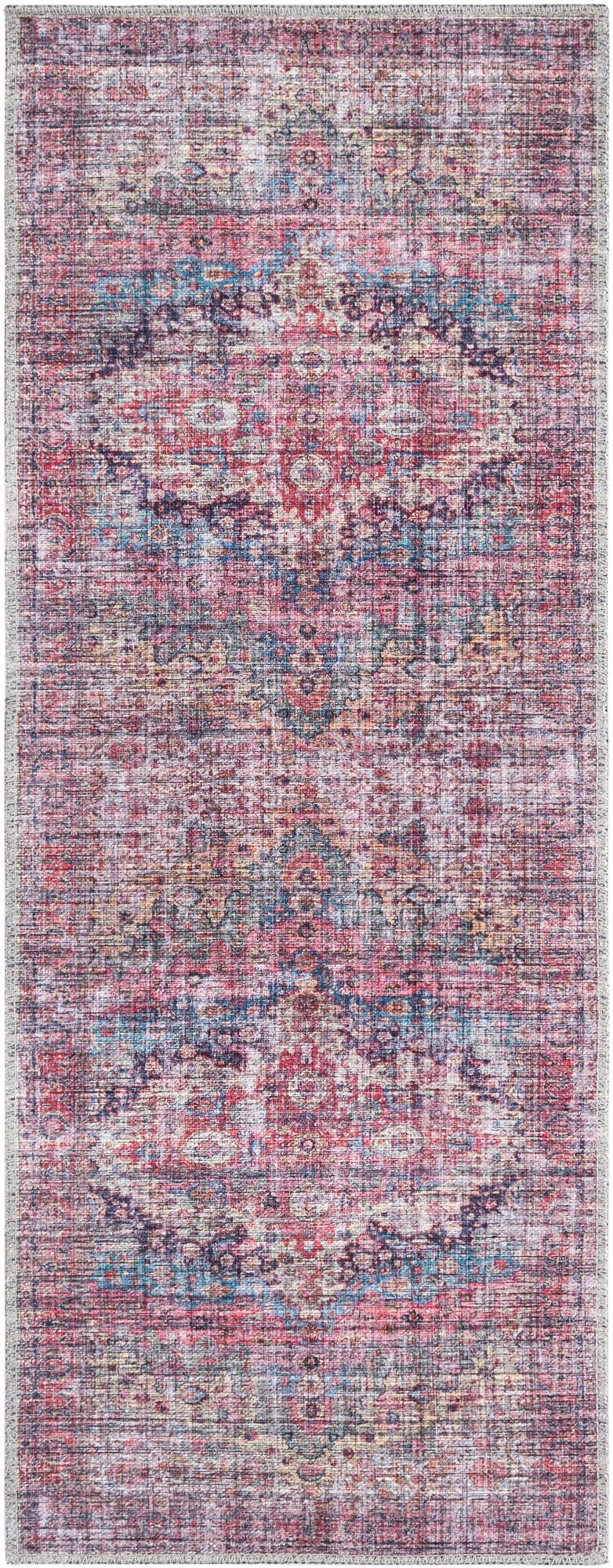 Aurora Waves Collection Area Rug -  Reykjavik Runner Multi  lifestyle 29