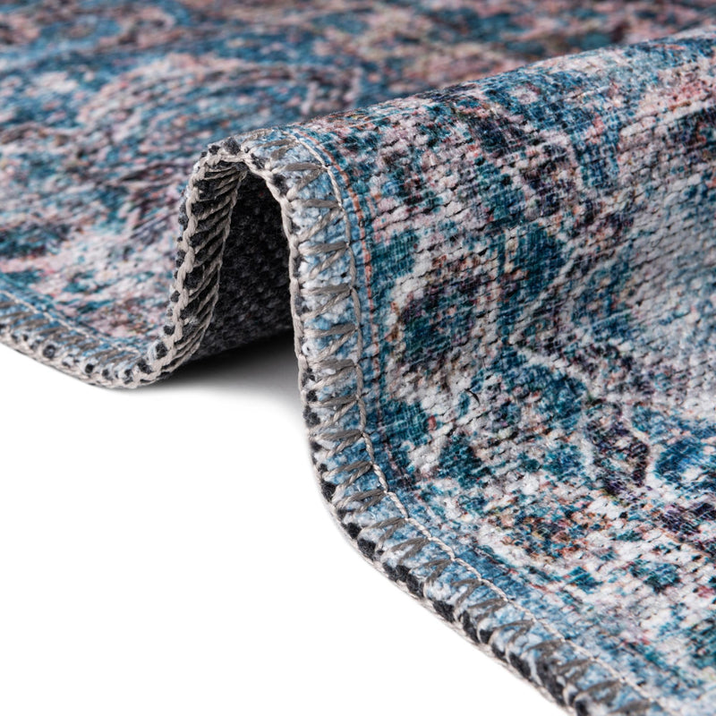 Aurora Waves Collection Area Rug -  Reykjavik Rectangle Blue  lifestyle 18