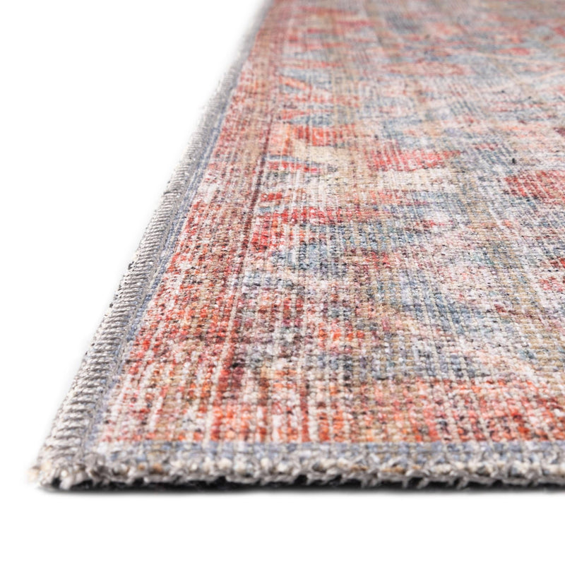 Vintage Memories Collection Area Rug -  Heritage Rectangle Antique Blue  lifestyle 6