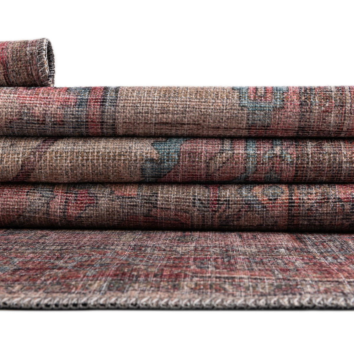 Vintage Memories Collection Area Rug -  Reminisce Rectangle Antique Beige  lifestyle 13