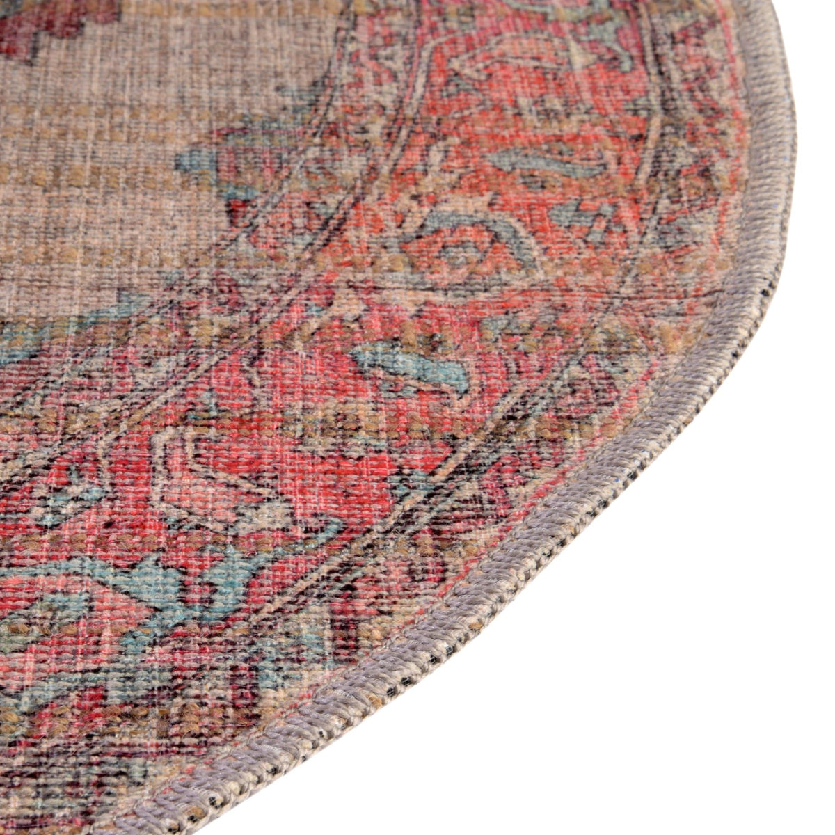 Vintage Memories Collection Area Rug -  Reminisce Oval Antique Beige  lifestyle 39