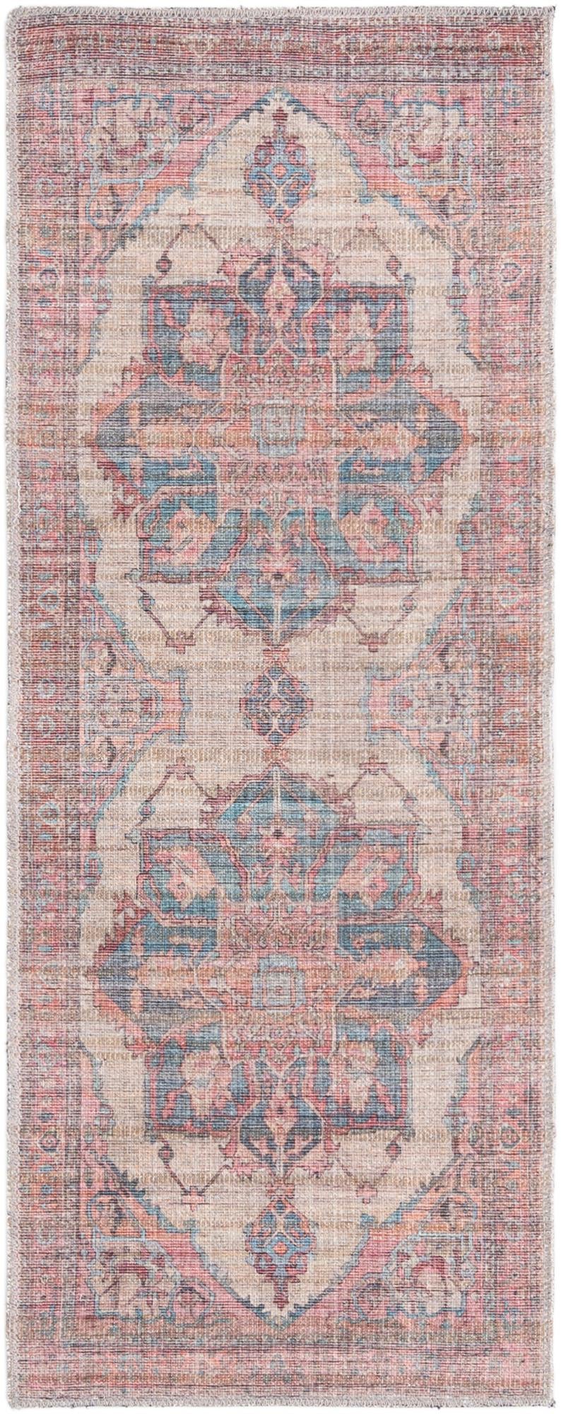 Vintage Memories Collection Area Rug -  Reminisce Runner Antique Beige  lifestyle 20