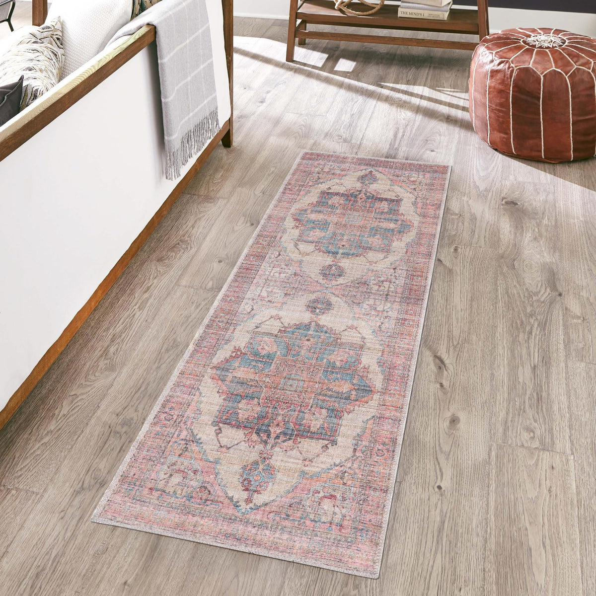 Vintage Memories Collection Area Rug -  Reminisce Runner Antique Beige  lifestyle 73