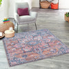 Vintage Memories Collection Area Rug -  Keepsake Square Multi  lifestyle 81