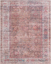 Vintage Memories Collection Area Rug -  Memoir Rectangle Rust Red and Brown Main