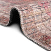 Vintage Memories Collection Area Rug -  Memoir Rectangle Rust Red and Brown  lifestyle 9