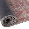 Vintage Memories Collection Area Rug -  Memoir Oval Rust Red and Brown  lifestyle 66