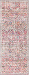 Vintage Memories Collection Area Rug -  Epoch Runner Ivory and Pink  lifestyle 20