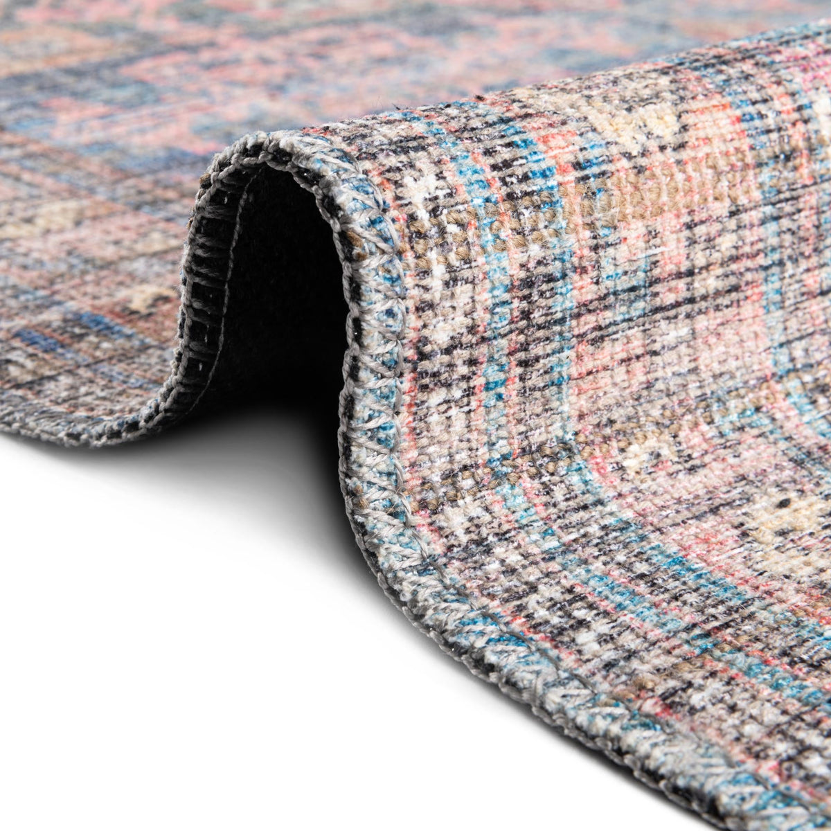 Vintage Memories Collection Area Rug -  Legacy Rectangle Antique Blue  lifestyle 9