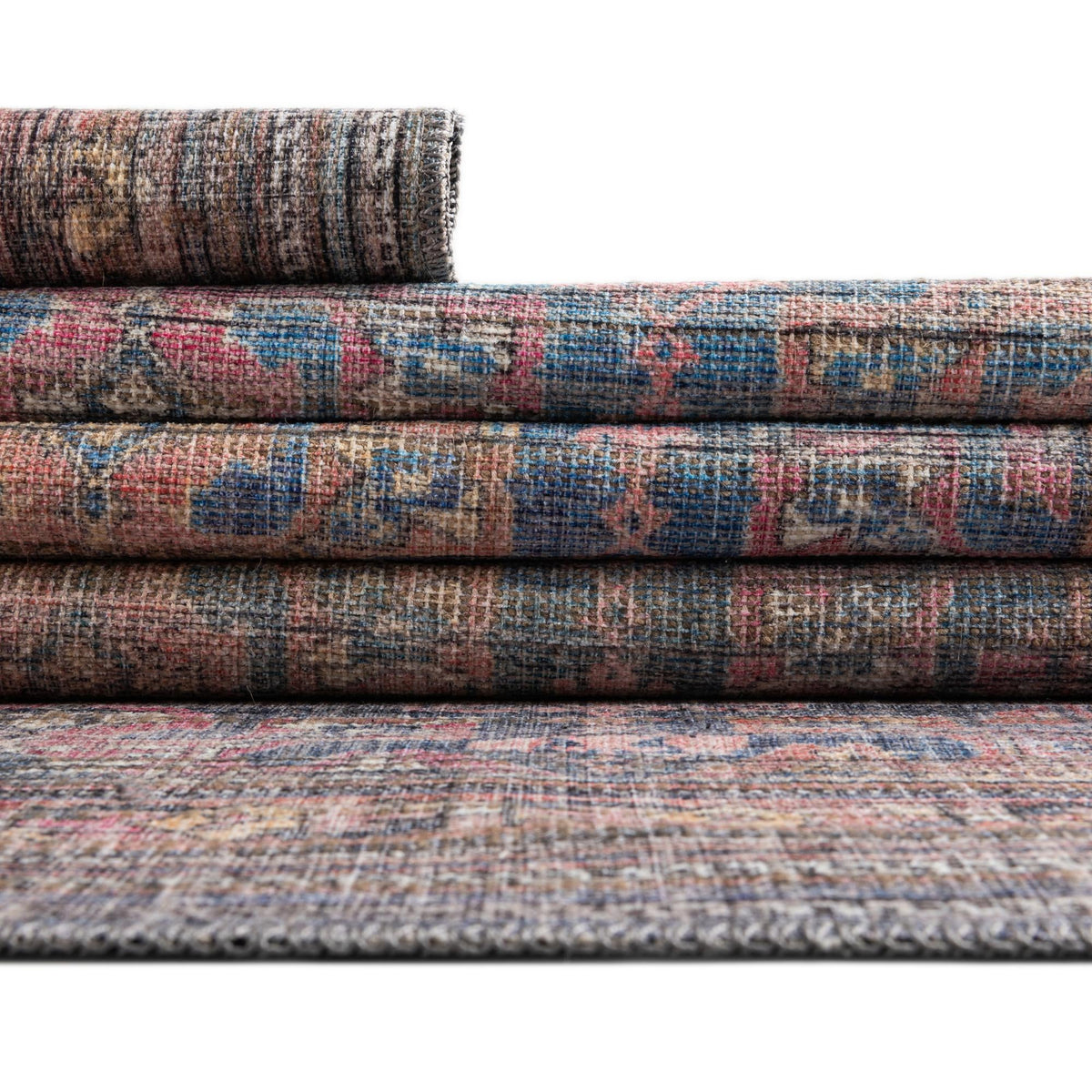Vintage Memories Collection Area Rug -  Legacy Rectangle Antique Blue  lifestyle 13